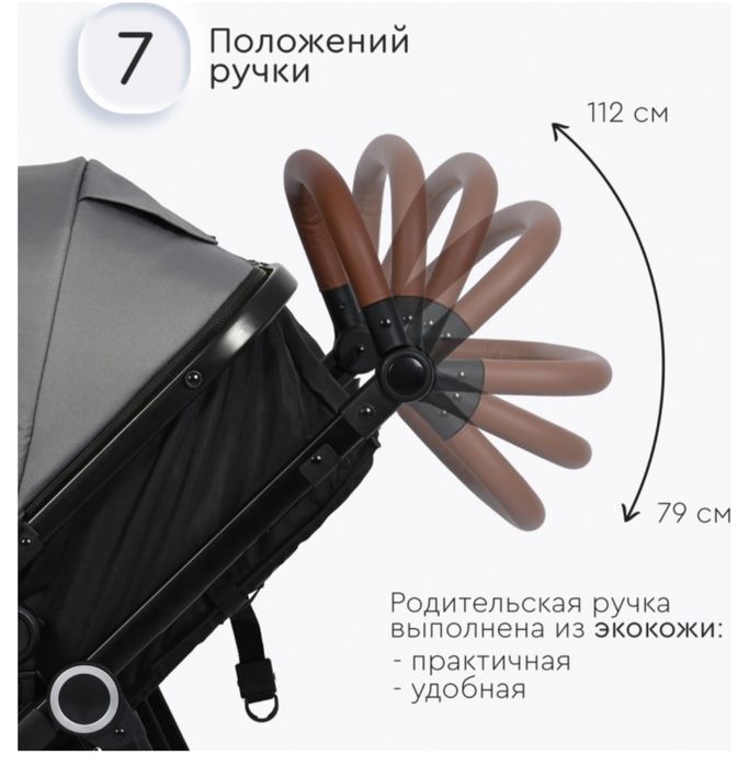 Коляска-трансформер 2 в 1 Tomix bonny