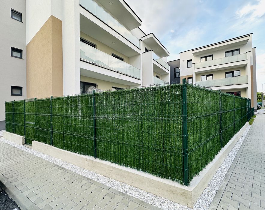 Apartament 2 camere + grădină proprie 70 mp + 2 locuri de parcare