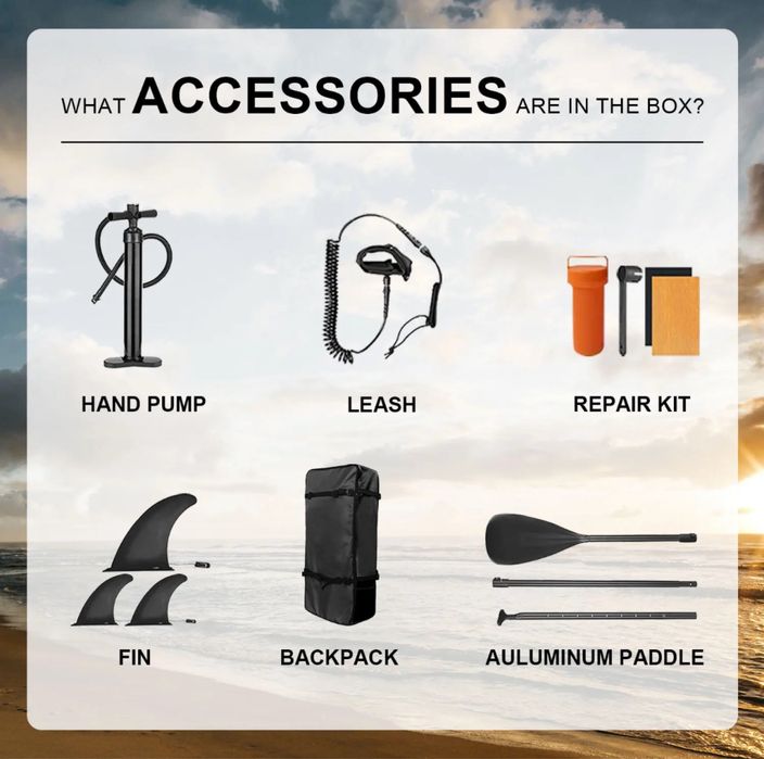 Коплект надуваем SUP