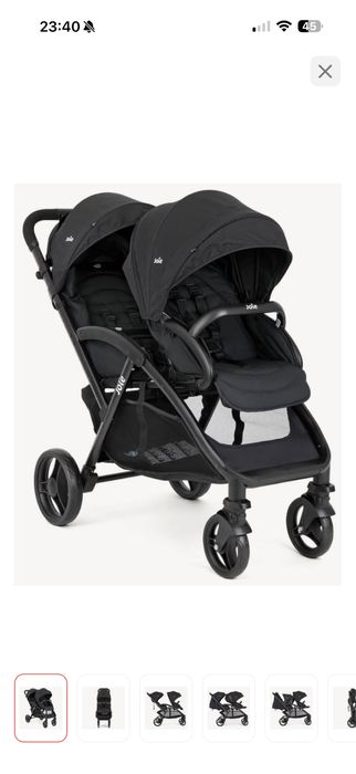 Детская коляска для двойни