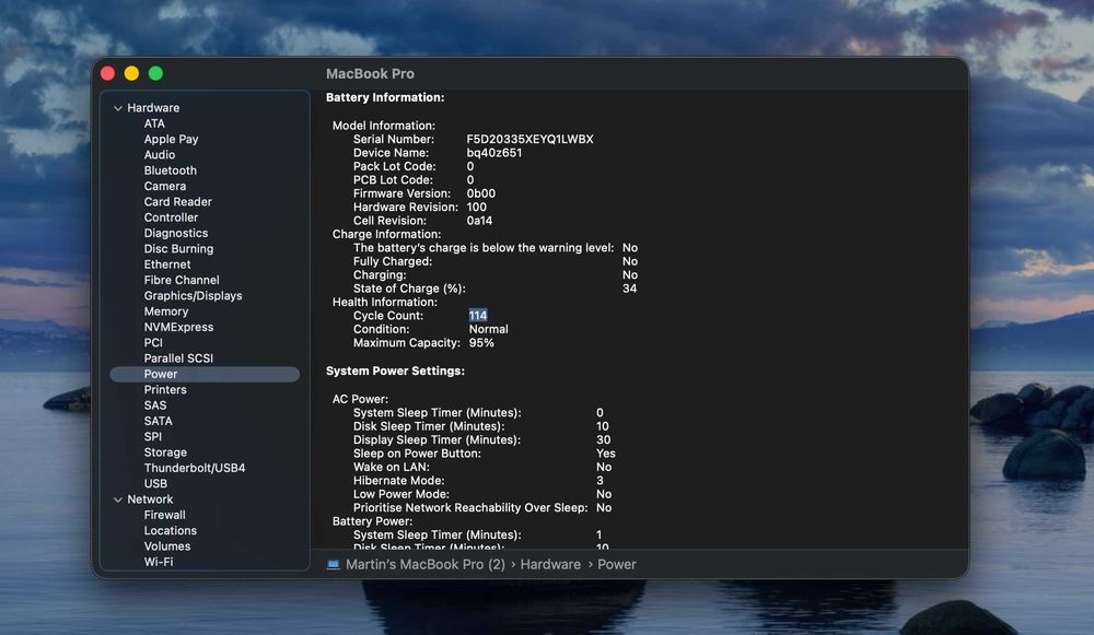 Apple MacBook Pro 16'' 2021 M1 PRO 16RAM 512SSD