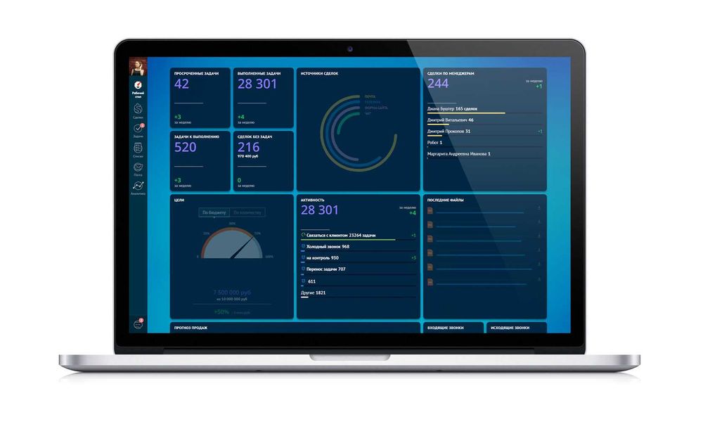 amoCRM / Bitrix24 / Telefoniya / Мой склад / Web sayt