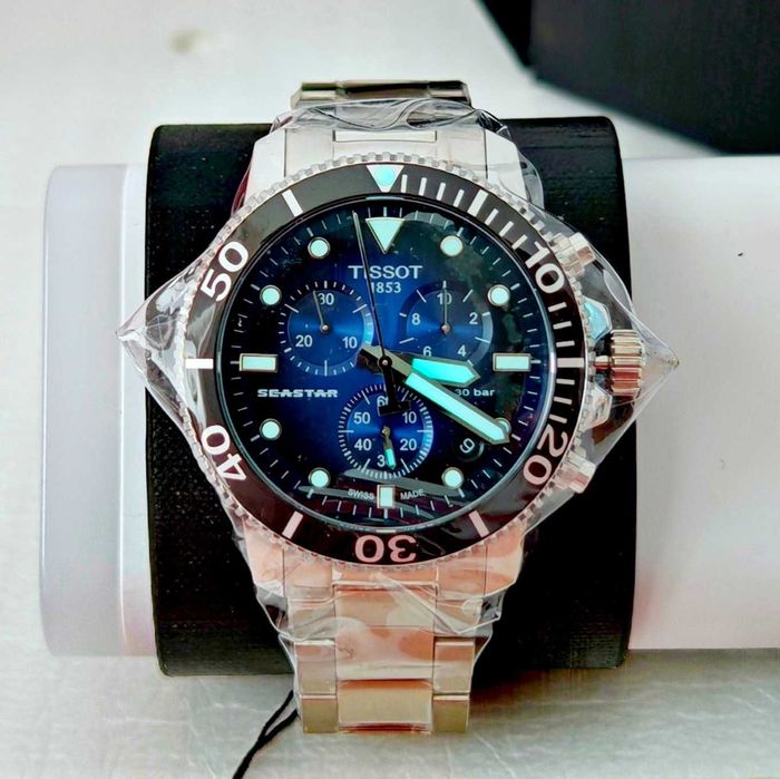 TISSOT SEASTAR 1000 AUTOMATIC CHRONOGRAPH T-RACE PRC 516 100 SUPERSPORT CHRONO Tradition CLASSIC DREAM SWISSMATIC watch часовник чисто нов оригинал