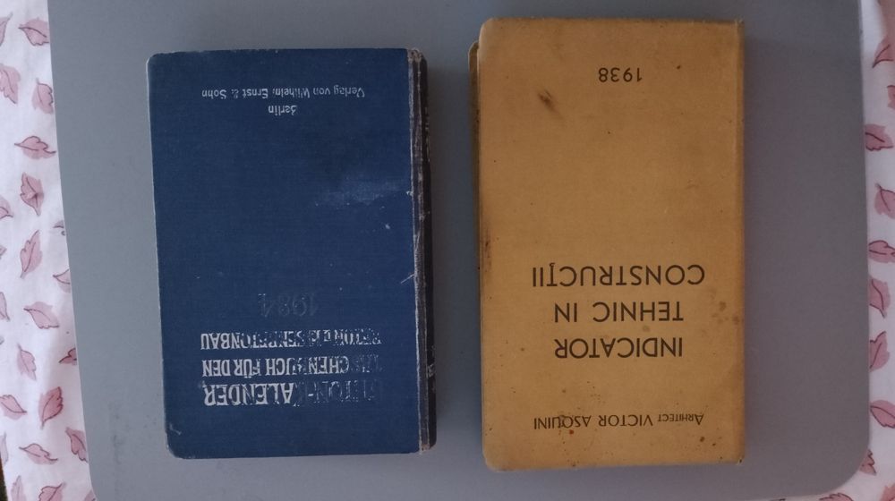 Lot două cărți rare de colecție/1934-1938/Arhitectura