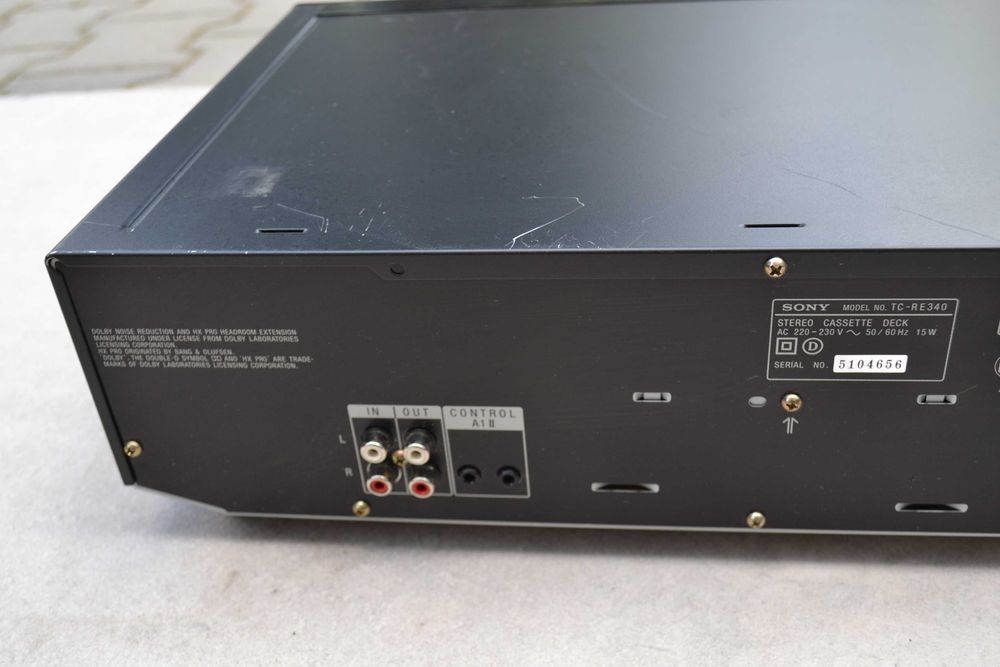 Deck Sony TC RE 340