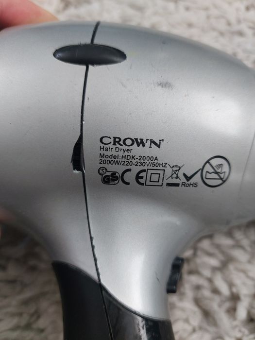 Сешоар на Crown 2000 w.