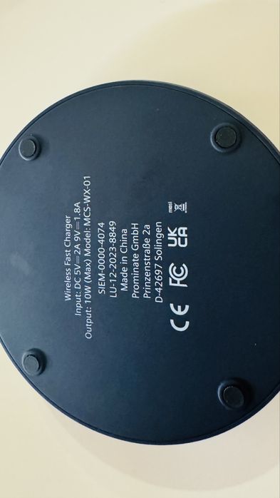 Wireless charger Siemens