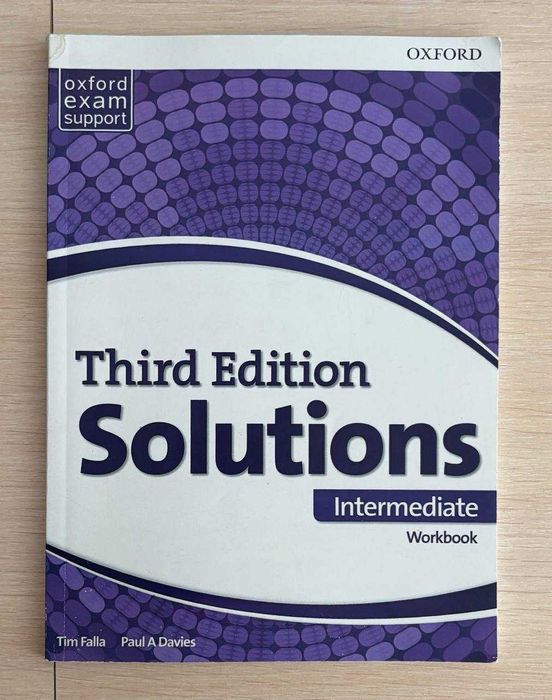 Third edition Solutions Intermediate student's book & workbook