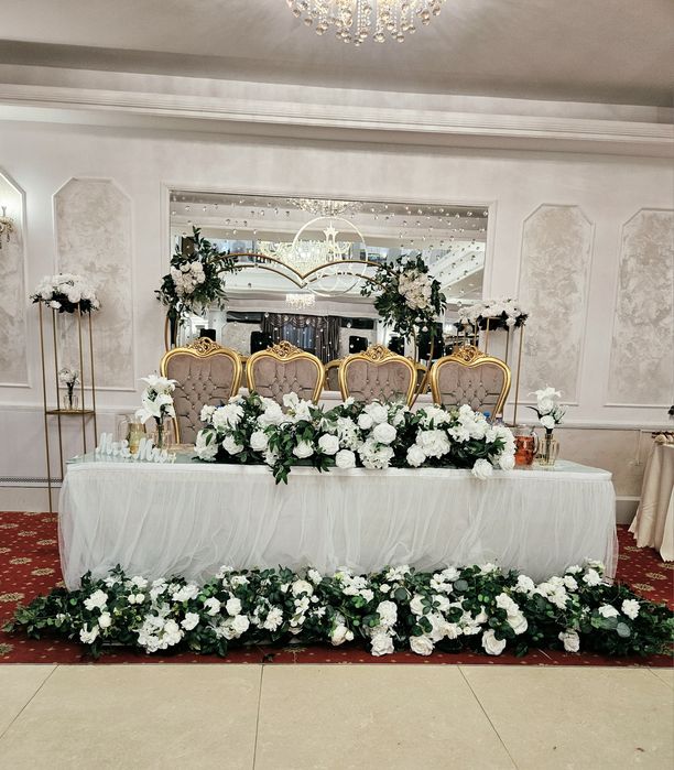 Decor nunta, botez, cununie, gatit mireasă