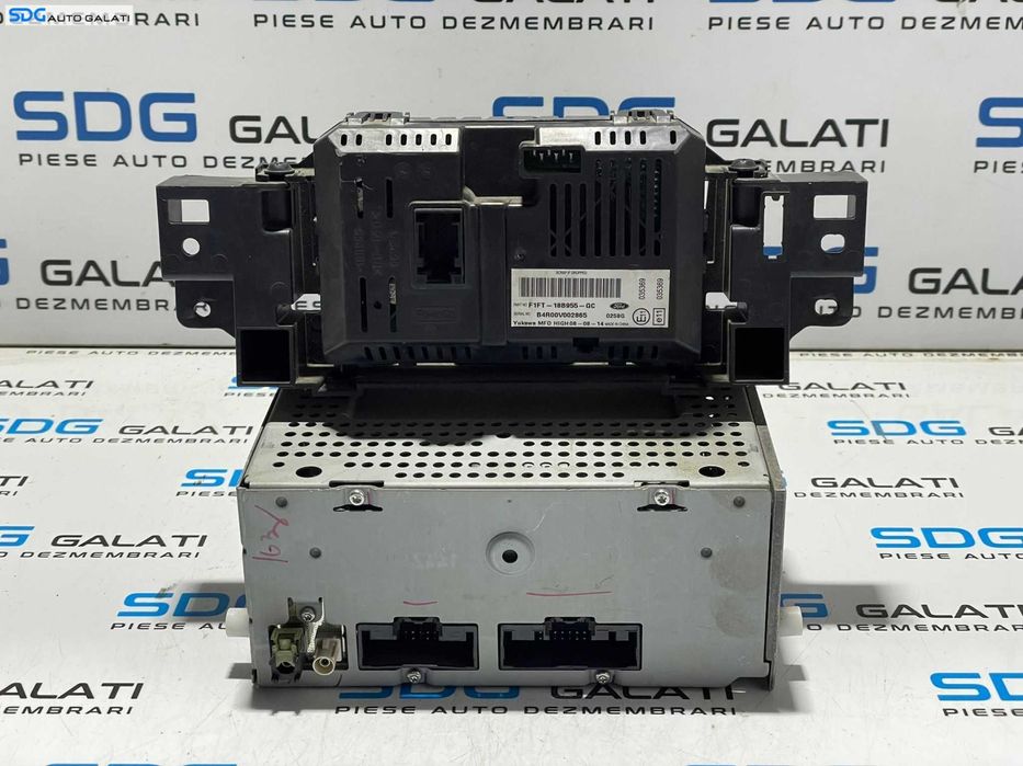 Unitate Radio CD Player AHU cu Ecran Display Ford Focus 3 2010 - 2015 Cod F1BT-18C816-HG F1FT-18B955-GC [L3125]