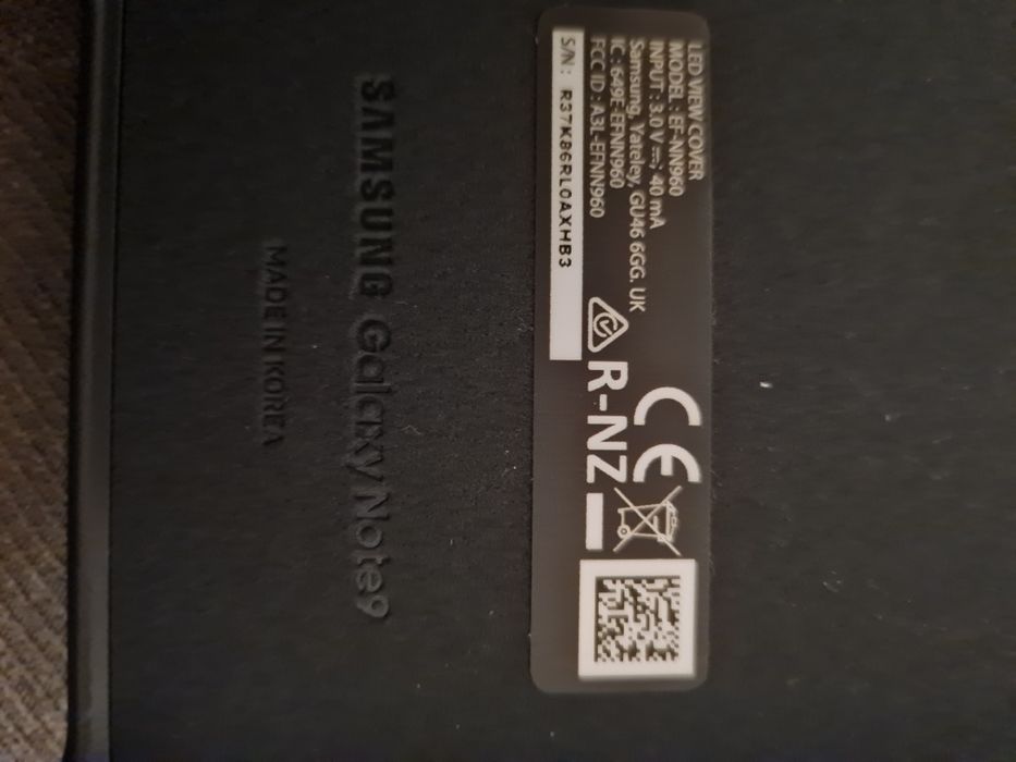 Samsung, Galaxy Note 9 LED view cover