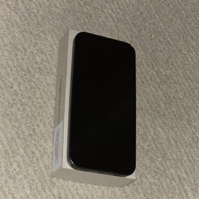 Telefon mobil Google Pixel 10 Pro, 1TB, 16GB RAM, 5G, Obsidian