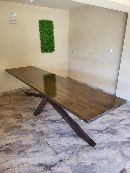 Masa terasa,lemn triplu stratificat!