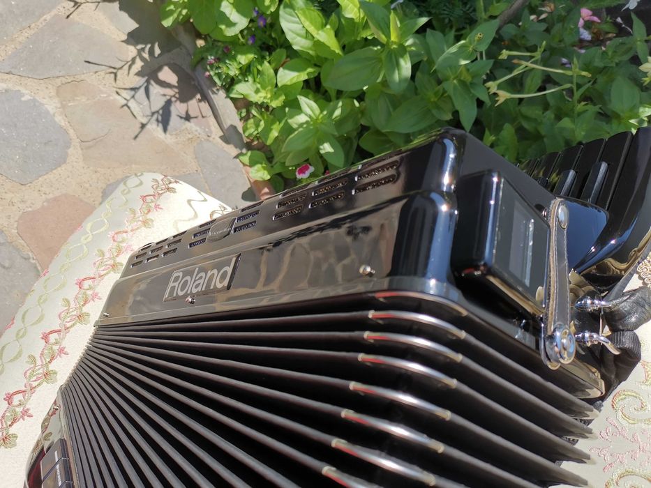 Acordeon Roland Fr7x Personalizat Impecabil