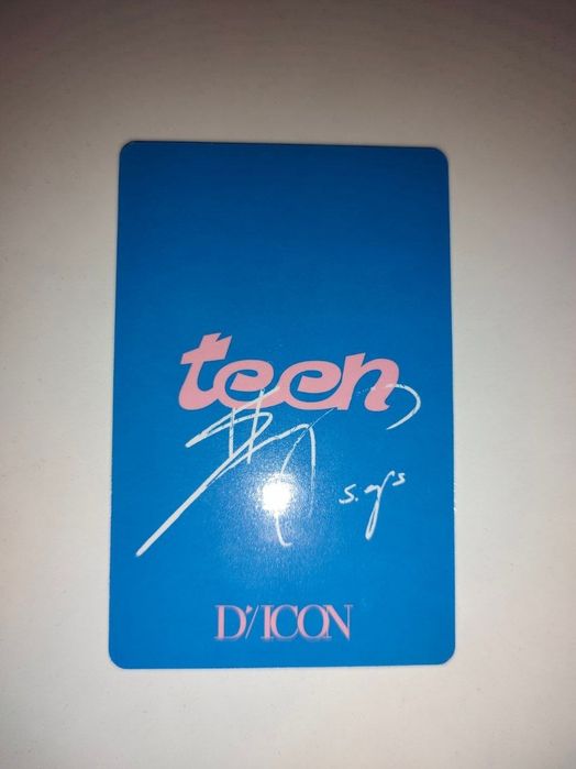 seventeen dicon kpop card