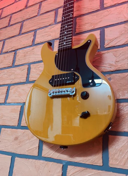 Chitara electrică Harley Benton DC Junior TV Yellow