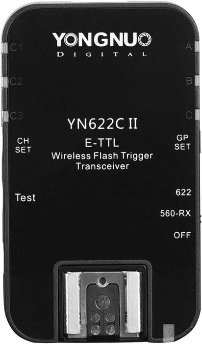 1x YN622C II YONGNUO digital wireless FLASH TRIGGER  1/8000s за Canon