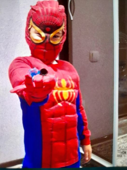 Распродажа.Новые форма человека паука. Хлопок