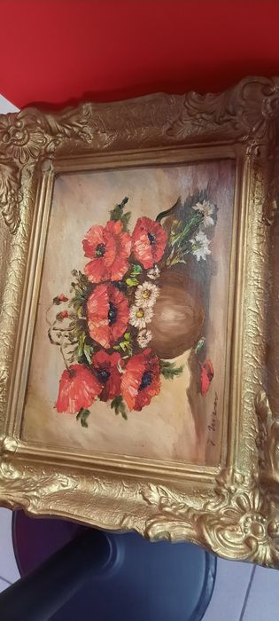 Pictură deosebită,semnată.