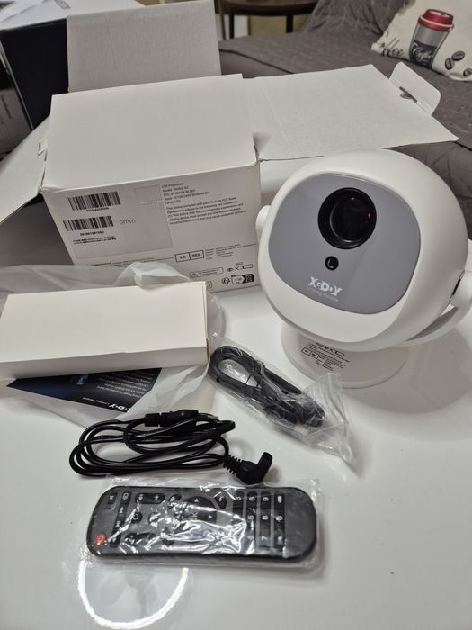 Топ Цена !WiFi6 XGODY 360° въртящ се интелигентен Android 4K Проектор