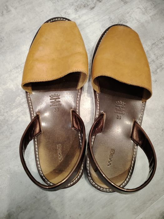 Оригинални Италиански сандали WEG от естествена кожа