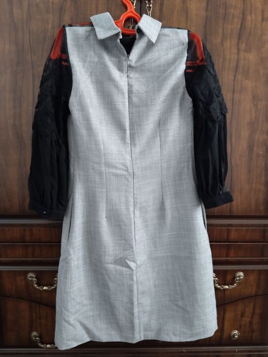 Turkiya koyne rangi qora va seriy razmeri M