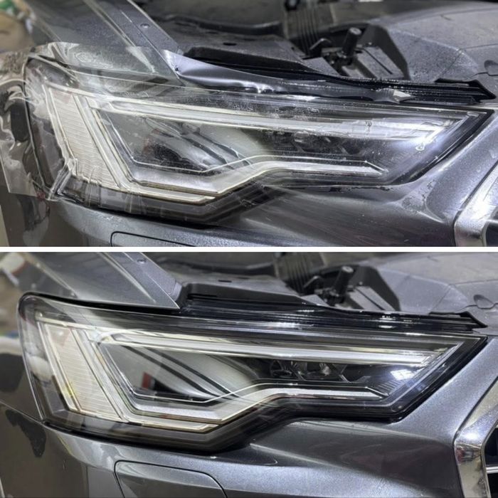 Polish faruri folie PPF faruri reconditionare faruri