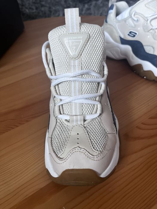 Кроссовки кожаные