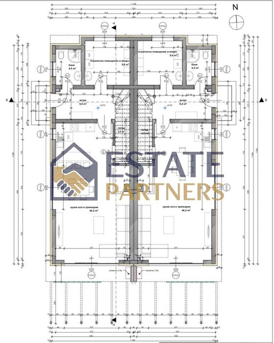 Къща в Пловдив-Беломорски площ 215 цена 299990