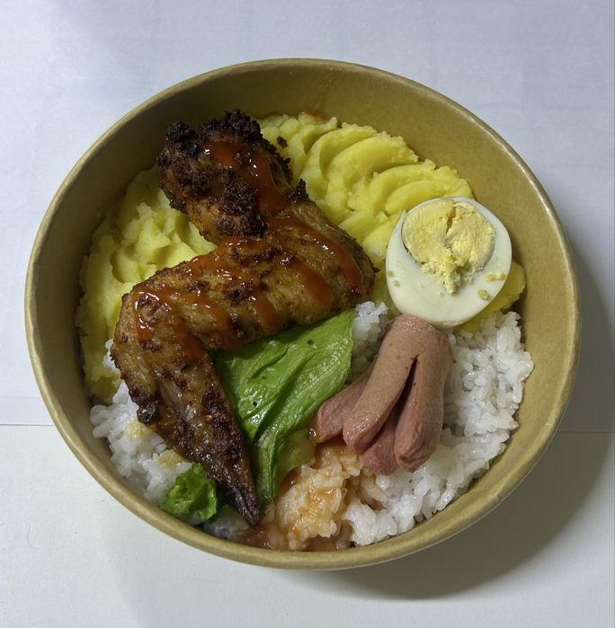 Готовые обеды по оптовым ценам 750тг на крафт посуде