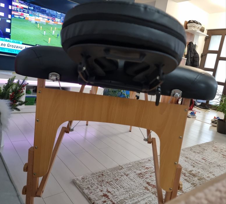 Masă/ pat de masaj/ gene/cosmetică, cadru lemn