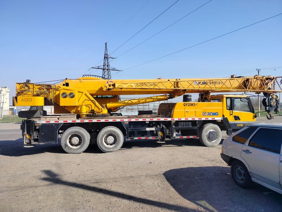 Услуги автокрана XCMG K5-1, 25 тонн, вылет стрелы 39.5метров