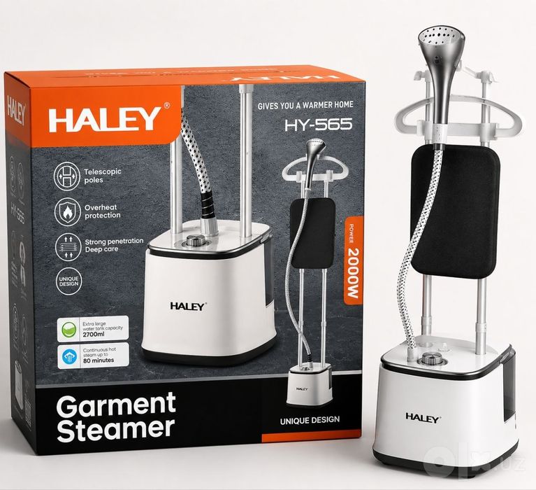 Arzon narxda HALEY Original Par dazmol HY-565 model Паровой утюг Haley