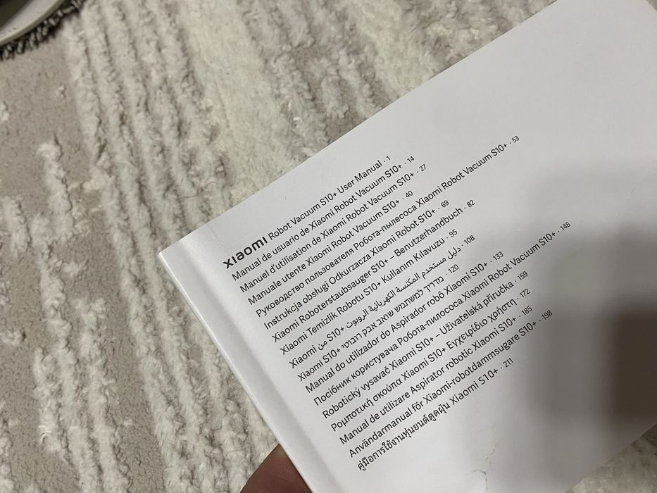 Робот-пылесос Xiaomi Robot Vacuum S10+ Белый