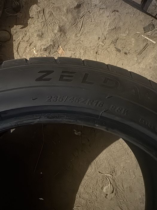 Летние шины 235/45/r18