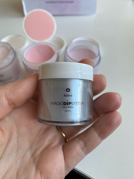 Пудра за нокти KABOS титан маникюр прах
