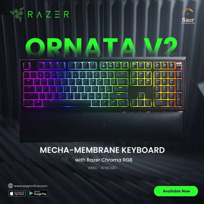 Razer Ornata V2 Русская Раскладка Мембраная Клавиатура