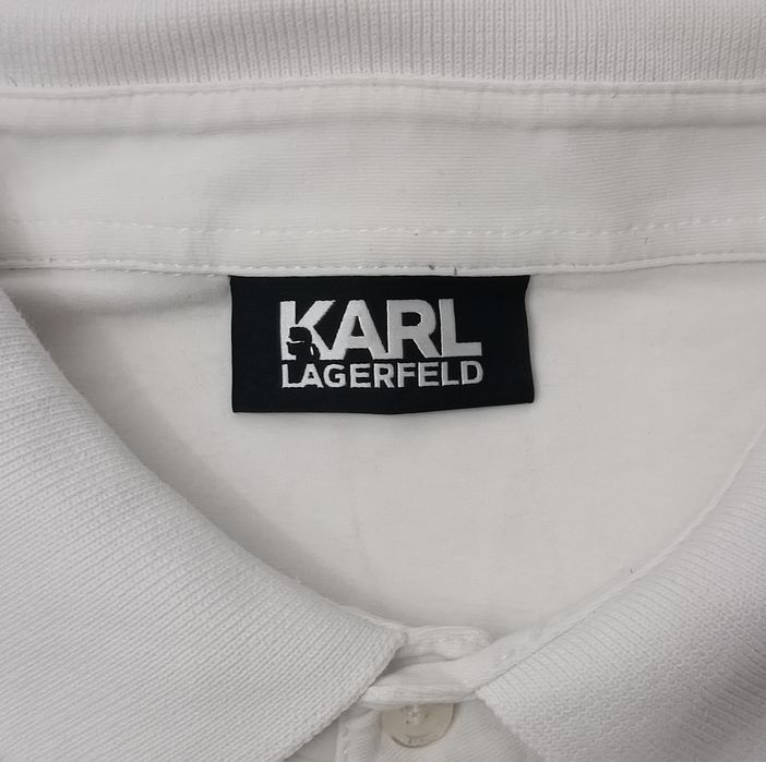 Karl Lagerfeld Polo Shirt оригинална тениска L памучна поло фланелка