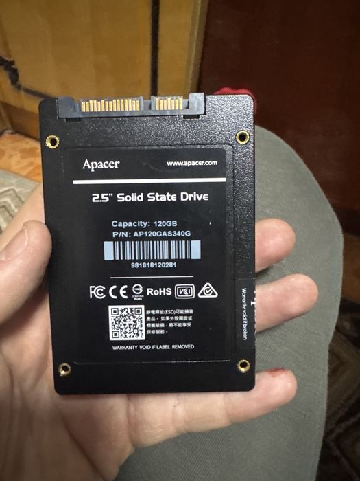 ССД НА 120 гб Apacer