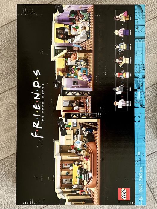 Lego 10292 сериал Друзья