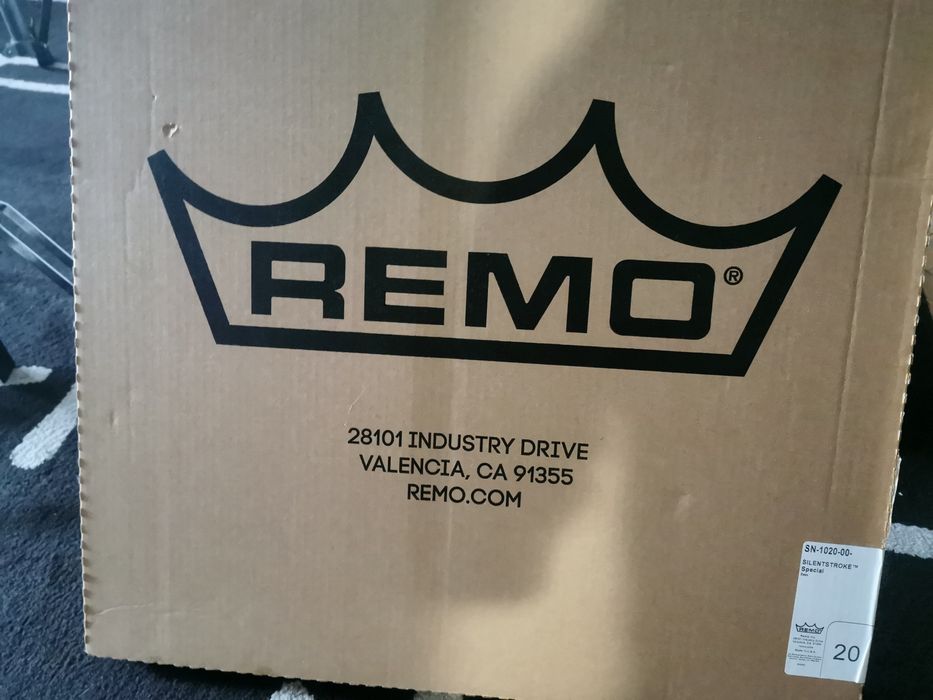 Безшумни кожи за барабани Remo