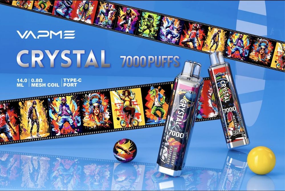 Vape crystal 7000 puff  noutate 2024