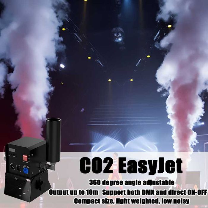 efecte speciale: fum, artificii, sparkulare, flacare, jeturi CO2