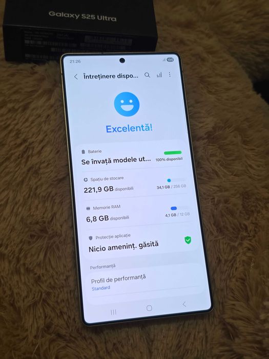 Samsung Galaxy S25 Ultra 256GB Titanium Gray/Black