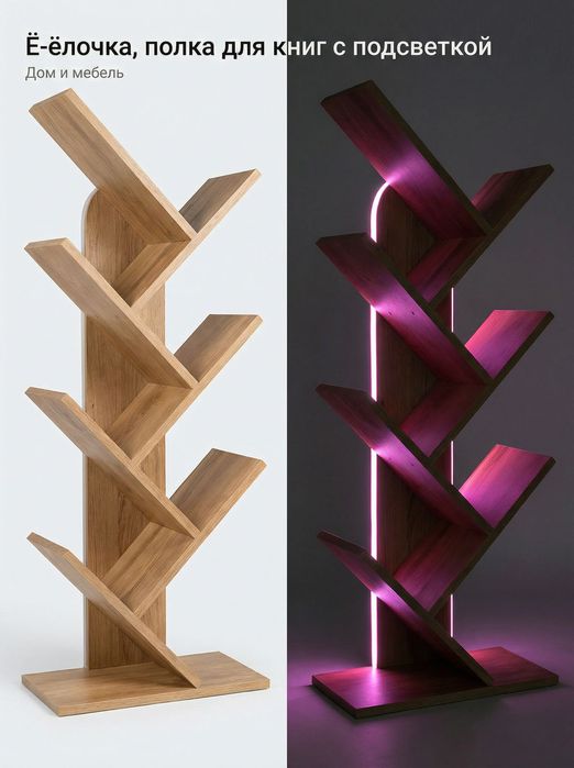 Полочки для книг и журналов