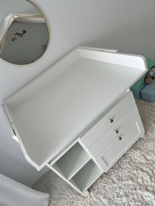 Masa infasat / birou reglabil SMASTAD Ikea