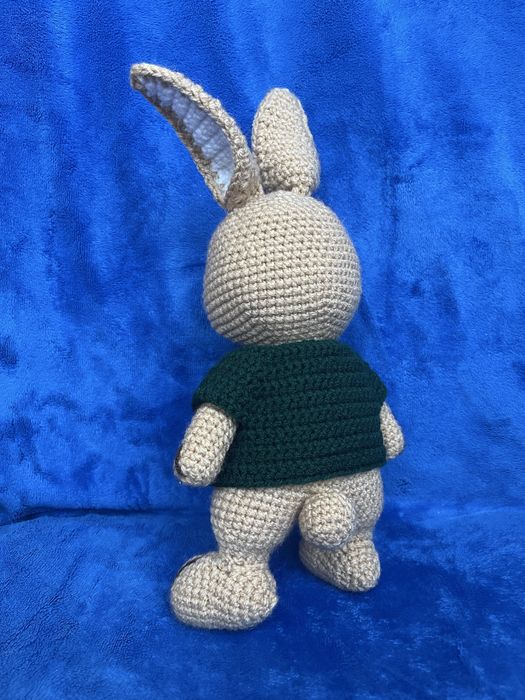 Jucarie plus iepure crosetata 100% manual