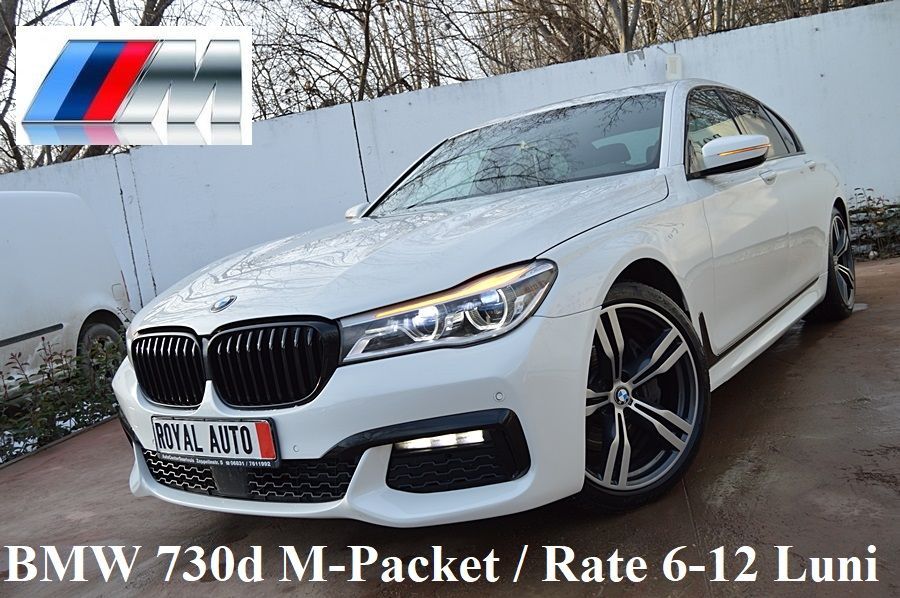 BMW Seria 7 BMW 730D M-Packet / Rate 6-12 Luni