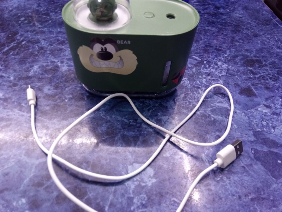 Umidificator Urs Spatial, Flippy, 300 ml, verde