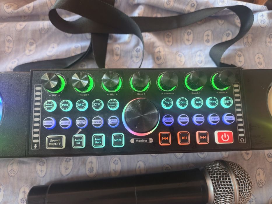 Placa sunet stream-uri live,procesor voce